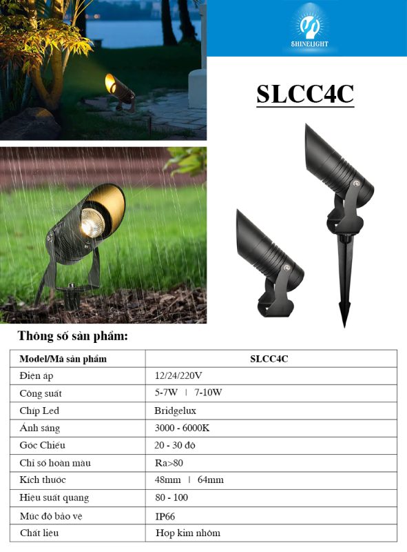 Đèn chiếu cây SLCC4C
