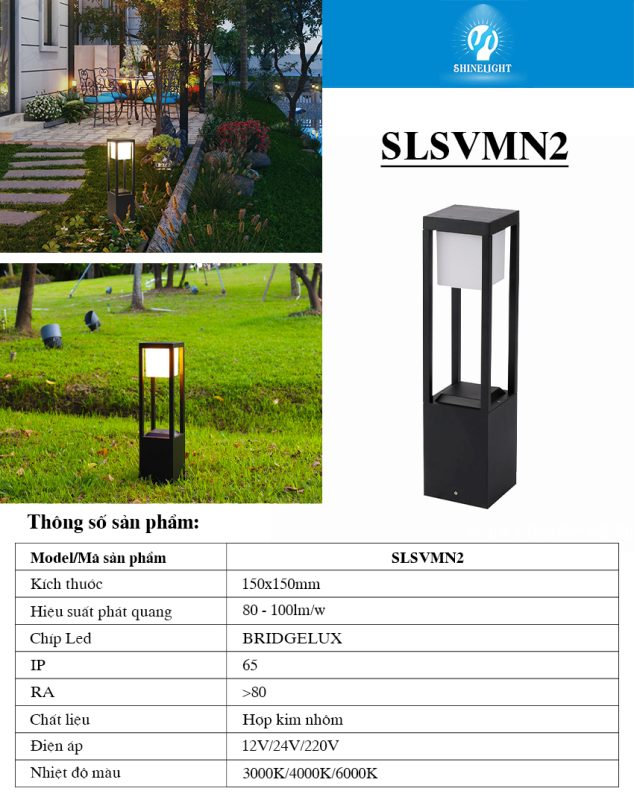 Đèn nấm sân vườn SLSVMN2